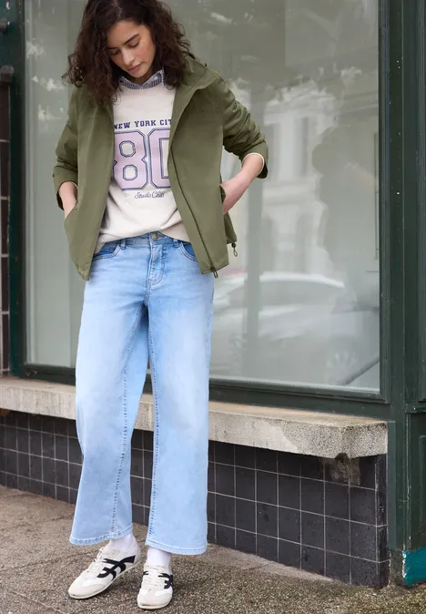 Parka à capuche Lichen Green