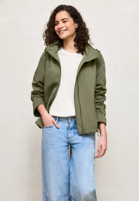 Parka à capuche Lichen Green