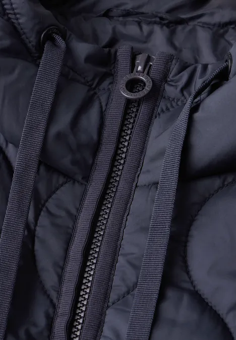 Oversized Steppjacke deep blue