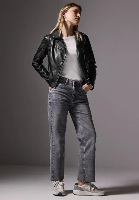 Biker Jacke Black
