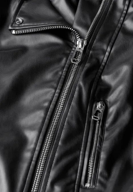 Biker Jacke Black