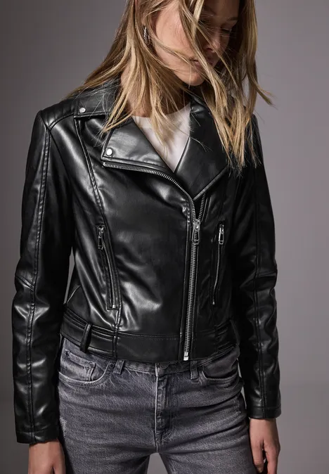 Biker Jacke Black
