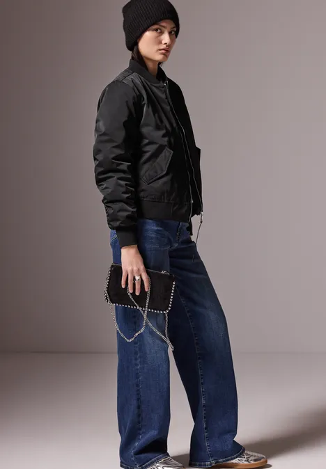 Kurzer Blouson Black