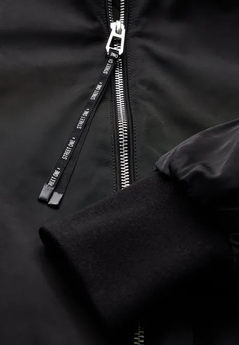 Kurzer Blouson Black