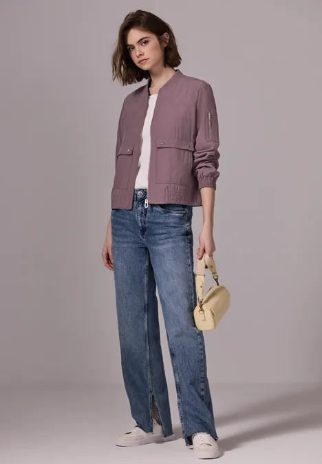 Blouson mit Taschen hazy rose