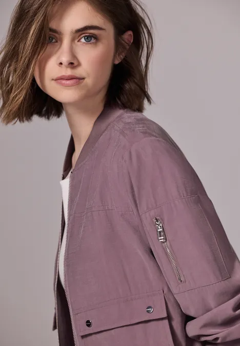 Blouson mit Taschen hazy rose