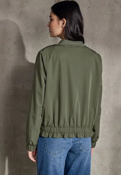 Blouson peridot green