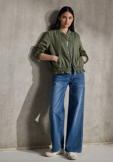 Blouson peridot green