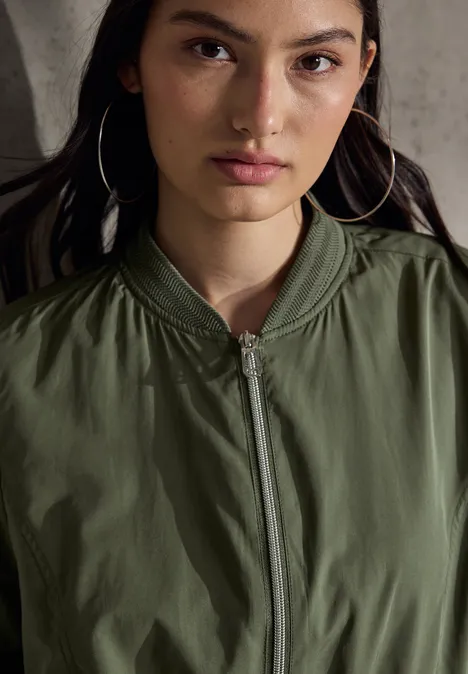 Blouson peridot green