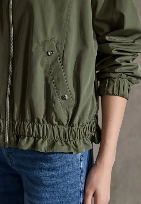 Blouson peridot green