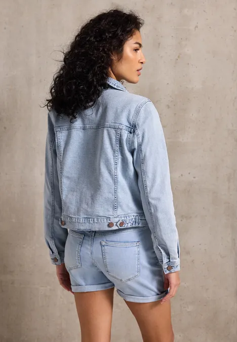 Jeansjacke im Bleached-Look Ultrableached wash