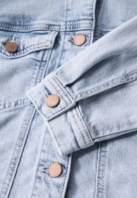 Jeansjacke im Bleached-Look Ultrableached wash