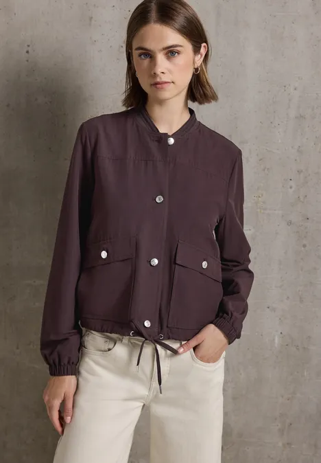 Lichtgewicht blouson fudge red