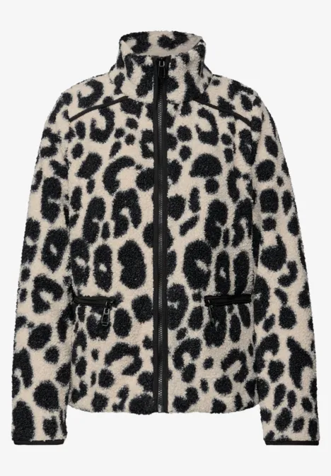 Leo Teddy-Jacke morn beige