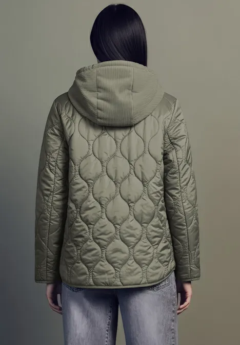 Veste matelassée avec capuche null