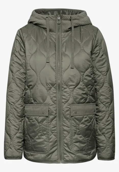 Veste matelassée avec capuche null