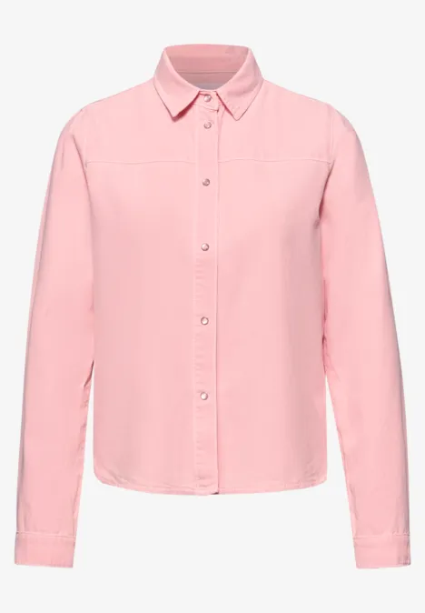 Jeans Overshirt pink washed Jeans Overshirt pink washed