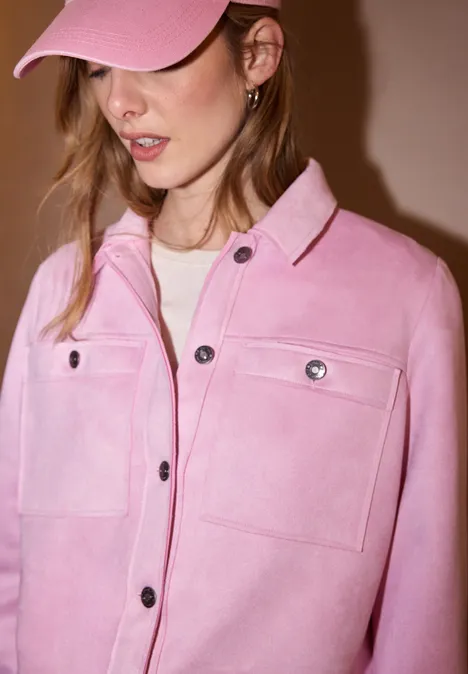 Overshirt tulip pink