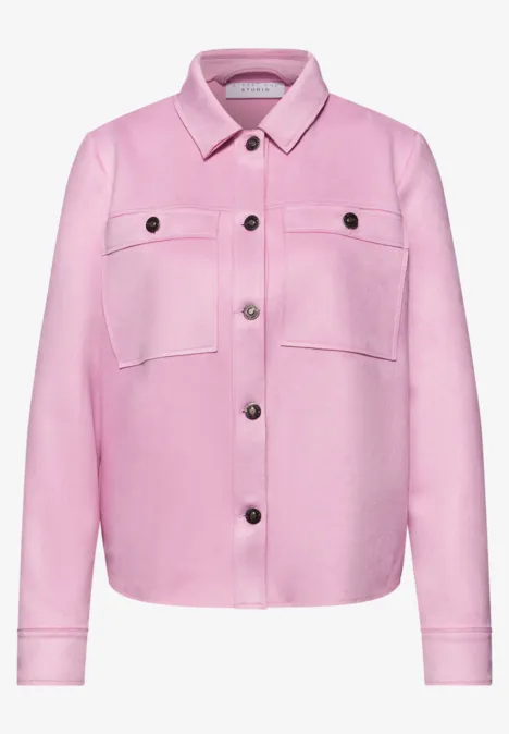 Overshirt tulip pink