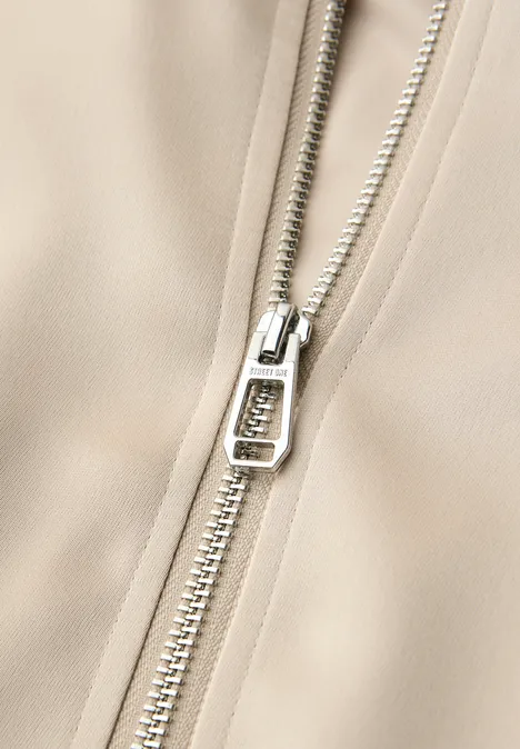 Hoodie blouson stone sand