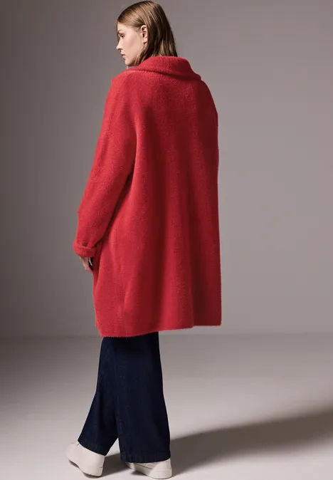 Oversized Cardigan urban red