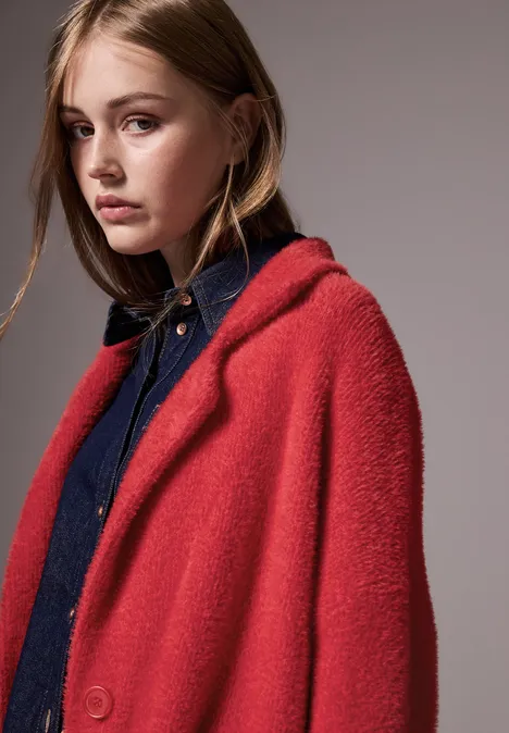 Oversized Cardigan urban red