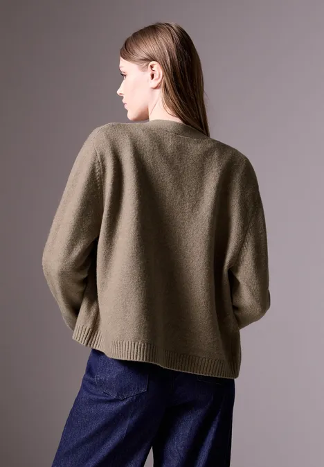Basic Cardigan mocha kiss mel.