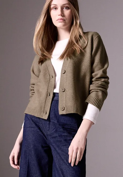 Basic Cardigan mocha kiss mel.