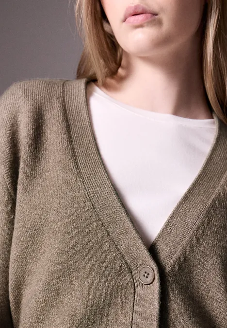 Basic Cardigan mocha kiss mel.