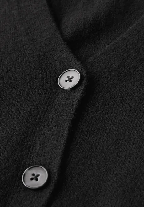Kuscheliger Cardigan Black