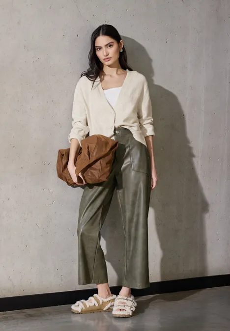 Kuscheliger Cardigan cloud cream mel.