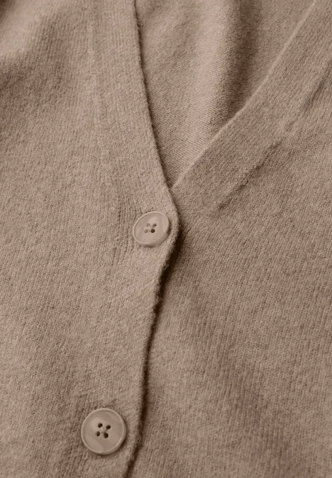 Cosy Basic Cardigan sandstone beige mel.