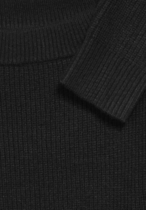 Strickpullover Black