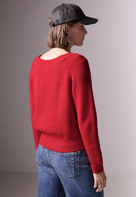 Strickpullover urban red