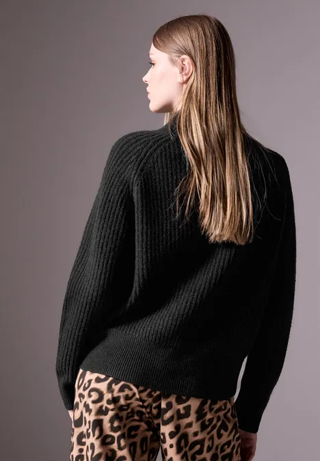 Strickpullover Black