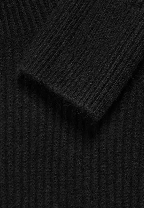 Strickpullover Black