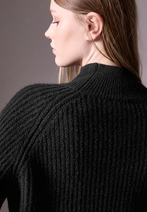 Strickpullover Black