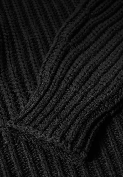 Strickpullover Black