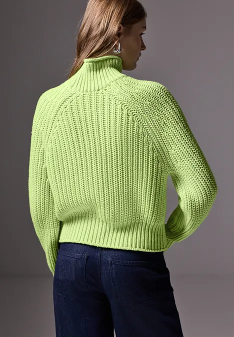 Pull en maille lush lime