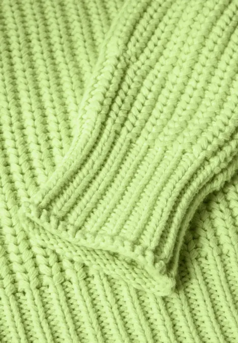 Pull en maille lush lime