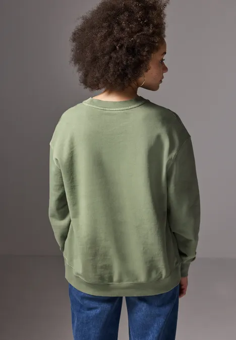 Sweat loose fit slate green