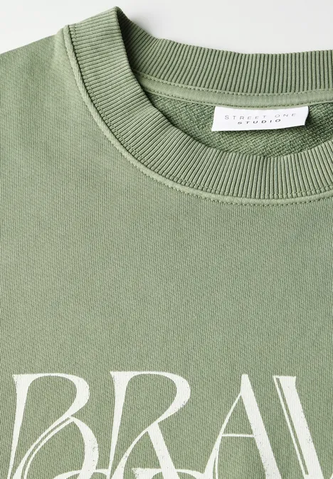 Sweat loose fit slate green