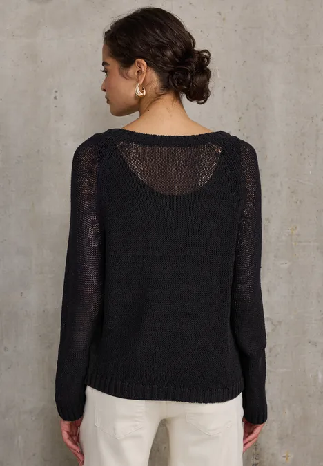 Pull à col en V Black