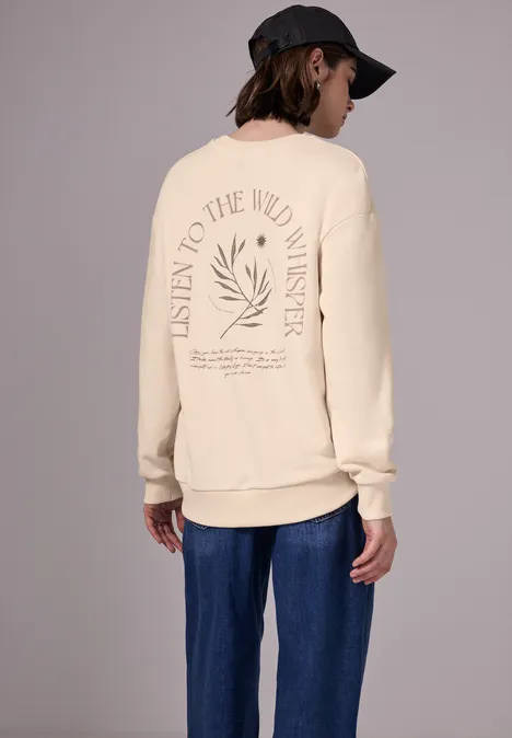 Pullover im Loose Fit mellow vanilla