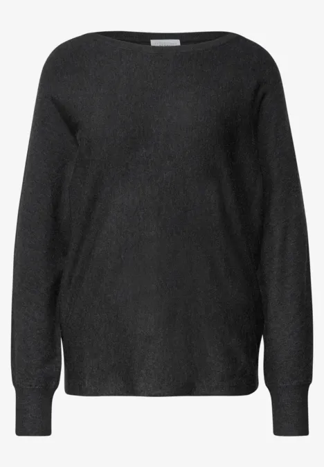 Dolman Pullover industrial grey mel.