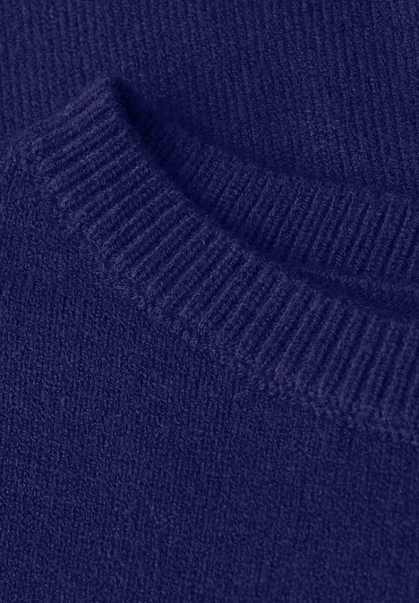 Rundhals Pullover zenith blue