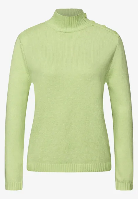 Trui met knoopdetail null