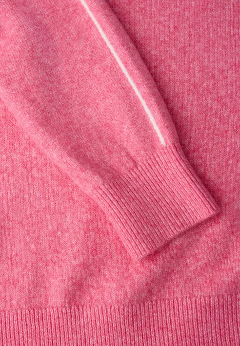 Pullover mit Kapuze candy pink mel.
