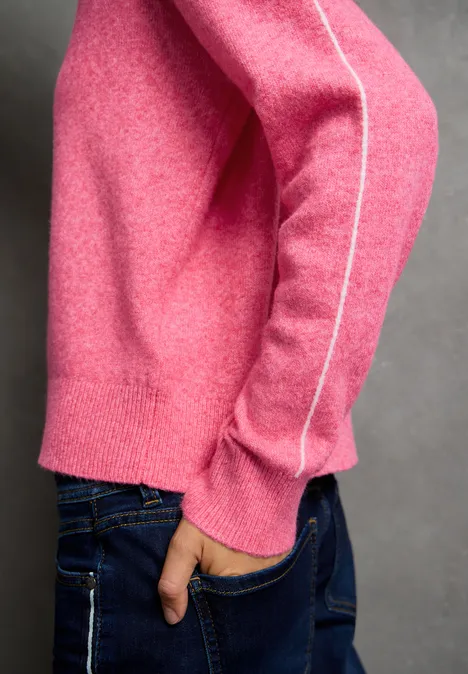 Pullover mit Kapuze candy pink mel.