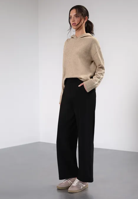 Pullover mit Kapuze sandstone beige mel.